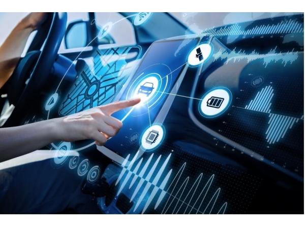 Application of secure low energy Bluetooth connection technology in automobile